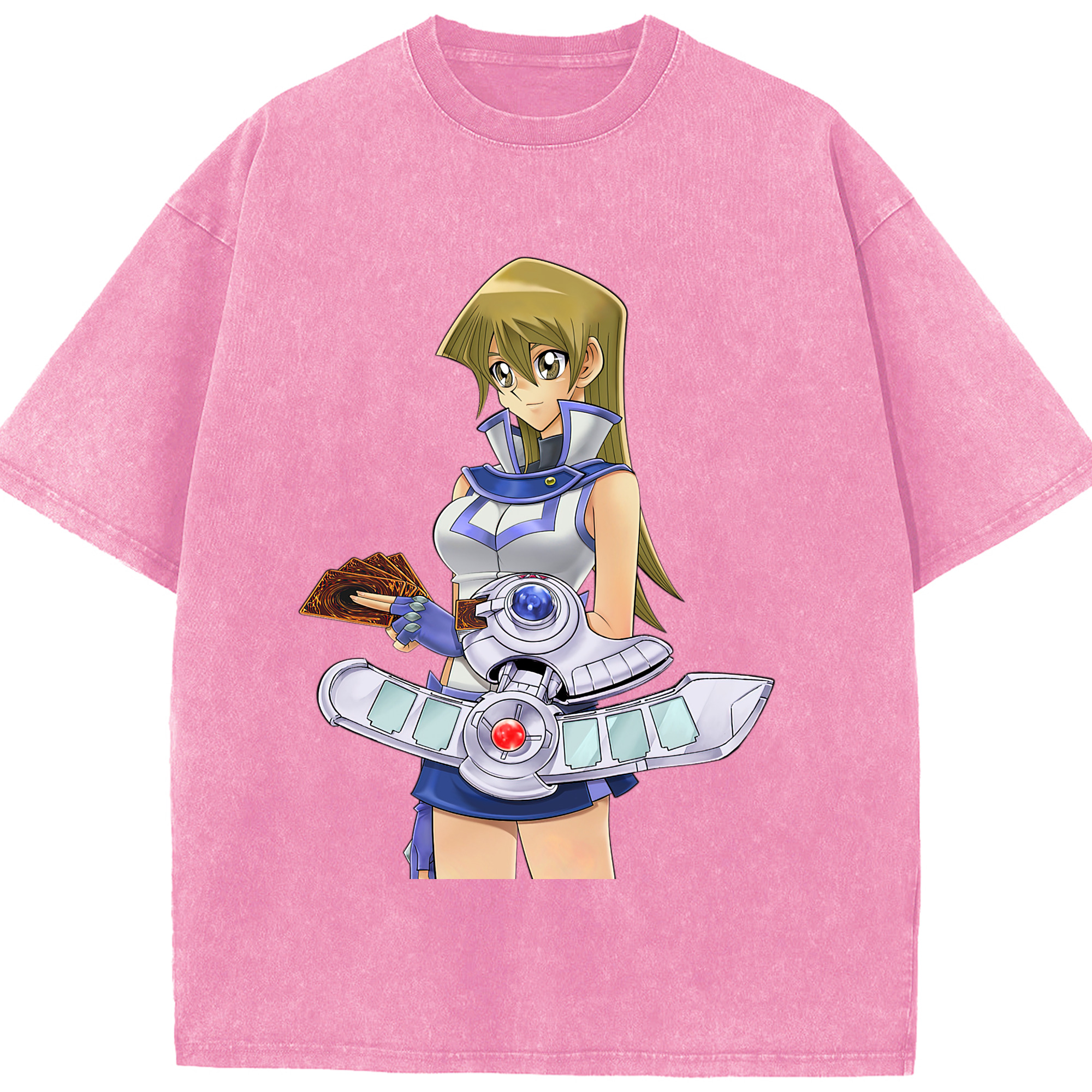 （画像用） 遊☆戯☆王 Yu-Gi-Oh! 綿100% ヴィンテージ風 半袖Tシャツ（フロントプリント）